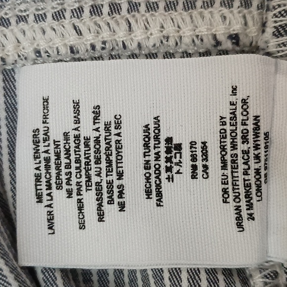 Free People Conductor Striped Ankle Skinny Jeans - Picture 8 of 8